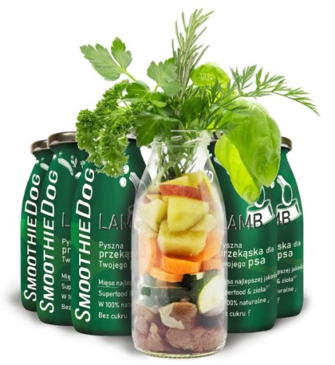 Naturalna, płynna przekąska dla psów z jagnięciny, SmoothieDog Naturalna, płynna przekąska dla psów z jagnięciny, SmoothieDog