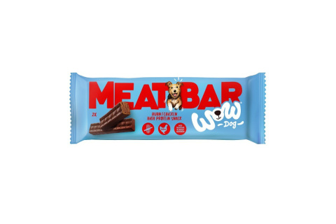 Batonik mięsny dla psa z kurczaka 40g. Meat Bar Huhn, WOW DOG Batonik mięsny dla psa z kurczaka 40g. Meat Bar Huhn, WOW DOG