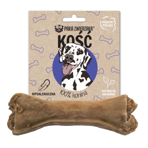 Kość do żucia dla psa, naturalny i bezpieczny gryzak 12 cm, konina 100%, PAKA ZWIERZAKA Kość do żucia dla psa, naturalny i bezpieczny gryzak 12 cm, konina 100%, PAKA ZWIERZAKA