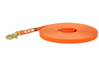 Linka z Biothane dla psa, Neon Orange, 13mm, ACC DOG