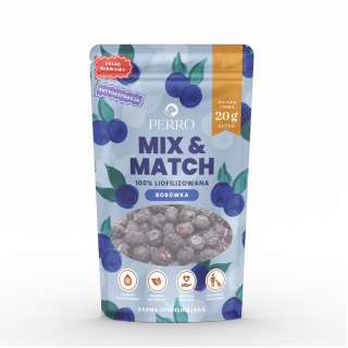 Liofilizowane borówki dla psa 20g. MIX & MATCH Perro
