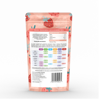 Liofilizowane truskawki dla psa 10g. MIX & MATCH Perro