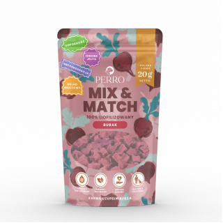 Liofilizowany burak dla psa 20g. MIX & MATCH Perro