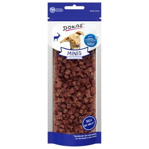 DOKAS Minis 60g jeleń smaczki dla psa DOKAS Minis 60g jeleń smaczki dla psa
