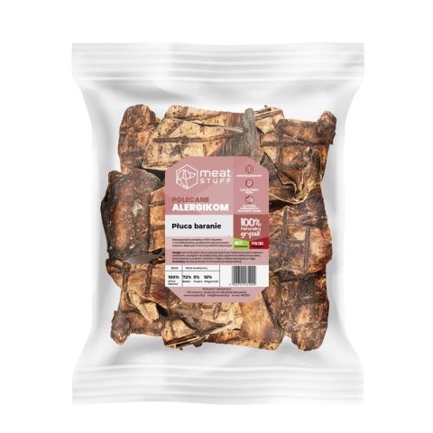 Płuca baranie, naturalny przysmak dla psa 100g. Meat STUFF Płuca baranie, naturalny przysmak dla psa 100g. Meat STUFF