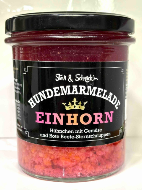 Stevi & Schnück‘s Hundemarmelade Einhorn DŻEM DOBRY JEDNOROŻEC 275g