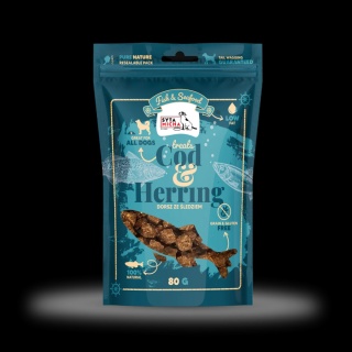 Przysmaki ze śledziem dla psa 80g. Fish & Seafood, Syta Micha
