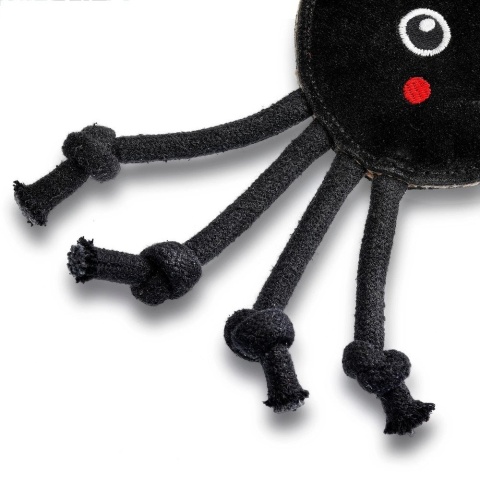 Fangus TARANTULA, zabawka dla psa, ekologiczna z zamszu, GREEN & WILD'S,