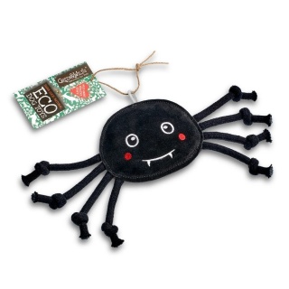 Fangus TARANTULA, zabawka dla psa, ekologiczna z zamszu, GREEN & WILD'S,