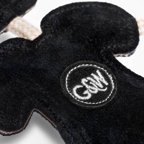 Frankie Stein, zabawka dla psa, ekologiczna z zamszu, GREEN & WILD'S,