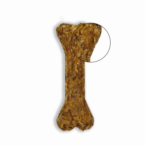 Kość do żucia dla szczeniaka i seniora ze skóry końskiej 12cm. BUBA