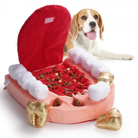 Mata i zabawka węchowa dla psa U DENTYSTY, Nocciola