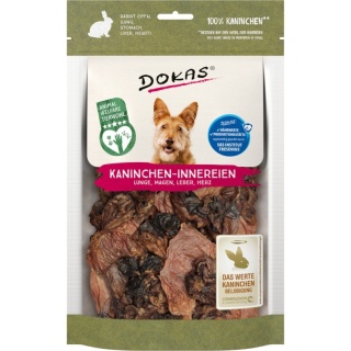 Podroby z królika, naturalny przysmak dla psa 100g. Dokas
